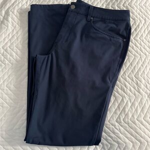 Lululemon ABC Pant Slim Warpstreme True Navy 34x33